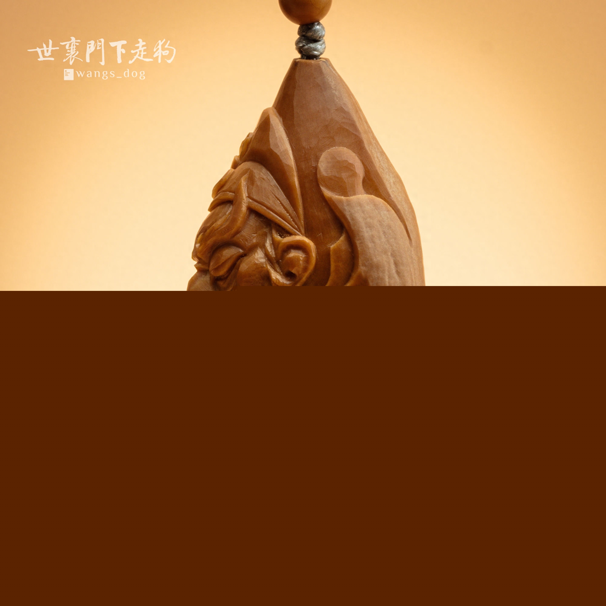 小林过收录：核雕 · 山人制忠义关公